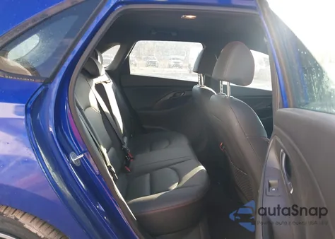 2019 Hyundai Elantra Gt N Line z USA, uszkodzony, nr VIN KMHH55LC4KU105851